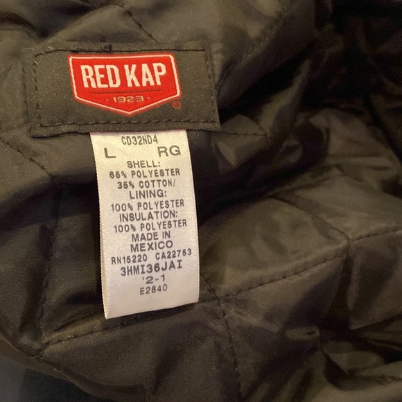 Red Kap Men's Insulated Blended Duck Coverall new - Picture 8 of 8